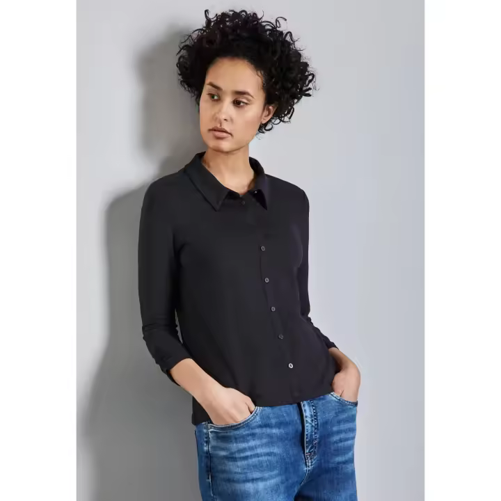 Street One Mod. PS322781 - Camisa de punto manga 3/4 y tapeta de botones para mujer - 1