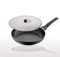 HOGARISIMO Tapa de acero para sartenes y ollas, Tapadera Multiusos sartenes, Tapadera Anti Salpicaduras de cocina, acero inoxidable, Apta para varios medidas - details 3