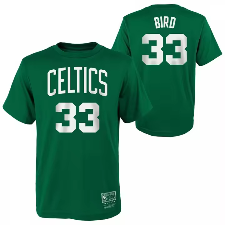 Camiseta Larry Bird N&N Boston Celtics Junior de Mitchell and Ness Mitchell & Ness - 1