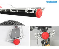 Portabolsas Para Bicicleta Deemount Soporte De Carga Trasero Ajuste Para MTB Y Bicicleta Gruesa De 20-29'' Y 4.0'' Color Negro Aluminio - details 13
