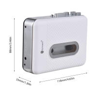 TONIVENT Convertidor De Cinta Al MP3 Jugador De Tarjeta USB Grabadora De Cinta Al MP3 Jugador De Cinta Reproductor De Cinta - details 0