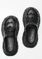 Zapatillas Perforadas Para Hombre Para Uso Outdoor Verano Suela Gruesa Antideslizante Deporte Sandalias Cómodas Para La Playa - details 4