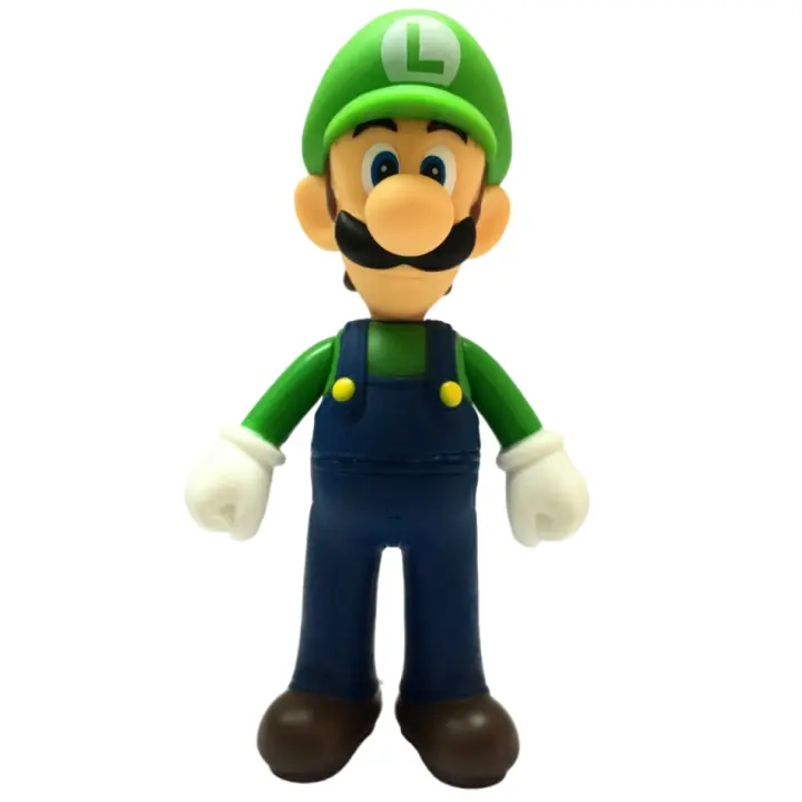 Figura De Acción Super Mario Bros 10-14CM PVC Muñecos Modelo Set Luigi Yoshi Donkey Kong Set De Mycena Para Regalos De Cumpleaños Para Niños - 1