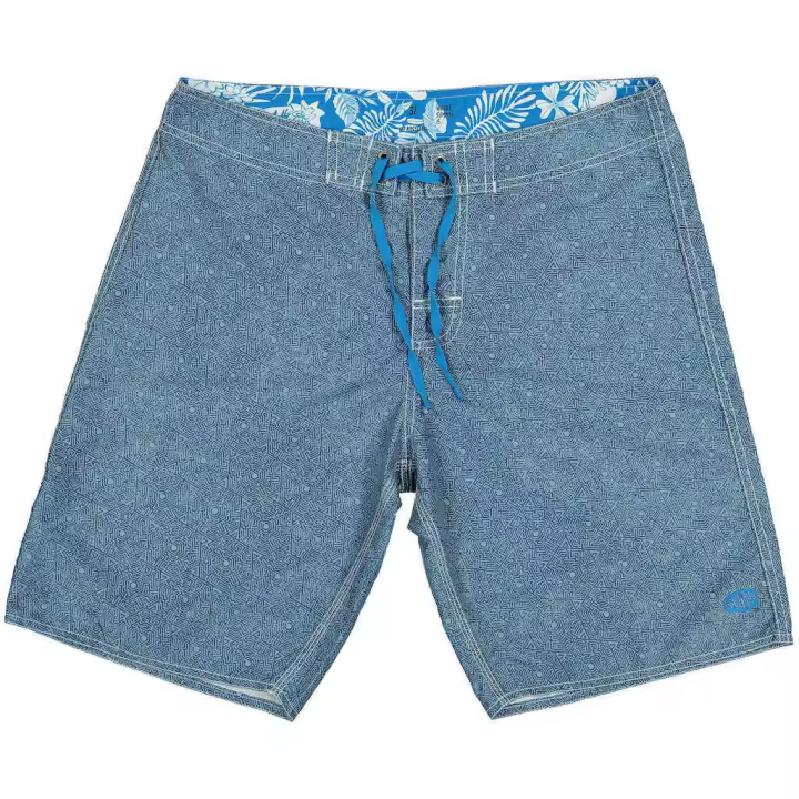 Panareha Boardshort Hombre Poliéster Reciclado RAILAY Azul - 1