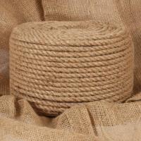 vidaXL Cuerda Soga Cordel Mecate Cabo para Bricolaje 100% Yute 50 m de Longitud Diámetro 4 mm,  6 mm,  10 mm y mas - details 2