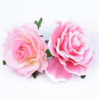 Rosa De Seda Alta Calidad 10CM Para Decoración De Casamiento Hogar Navidad Accesorios De Boda Flores Artificiales DIY Broche - details 4