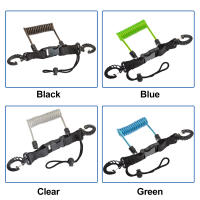 Línea De Seguridad Espiral Para Cámara Y Linterna Marea Inútil Para Natación Snorkel Surf Kayak Accesorio Deportivo Unisex - details 12