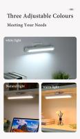 Lámpara De Mesa Magnética Colgante LED Recargable Por USB Luz Nocturna Sin Modo De Dimmer Para Armario Armario Y Gabinete - details 3