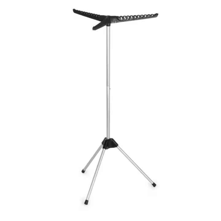 Tendedero para Perchas - Tendedero Vertical - 30 Perchas - Tendedero 1 Altura - 3 Brazos de 29.5 Cm | XHC BRICO - 1