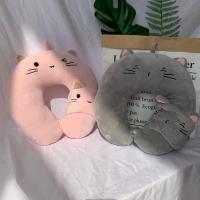 Almohada De Viaje Portátil Para Adultos Y Niños Soporte De Cuello Cómodo Para Dormir Mientras Se Viaja Y Acampa Forma U Microfibra Poliéster / Algodón - details 2