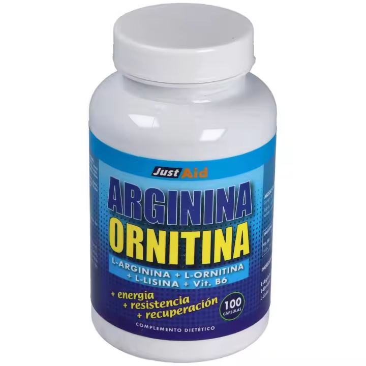 Just Aid Arginine + Ornithine Amino Acids 100Comp - 1
