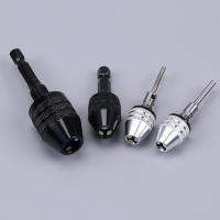 Chorro De Batea Sin Llave Para Taladro Adaptador De Rosca Hexagonal Convertidor Herramienta Tres Mandíbulas Para Mezclador Eléctrico - details 2