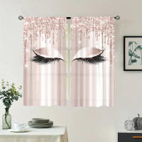 2 Piezas Cortinas De Pestañas Brillantes Para Decoración Estacional De Hogar Adecuadas Para Sala De Estar Y Dormitorio - details 2