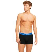 Pack 3 bóxers Jack & Jones, modelo Joe 12271554 negro con cinturilla elástica - details 3