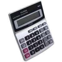 Calculadora De Escritorio Dual Solar Y Batería Con Pantalla Grande De 8 Dígitos Para Estudiantes Y Finanzas Suministros De Regreso a La Escuela Estilo General Propósito Material Plástico Colores Verdes Morados Rosa Blanco - details 2