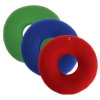 Almohadilla Inflable Para Hemorroides Con Masajeador Y Bomba Soporte Para Glúteos Circunferencial Cojín Donut Para Silla Moderno Antidepresión Relleno De Espuma Poliéster/Celulosa Para Adultos - details 0