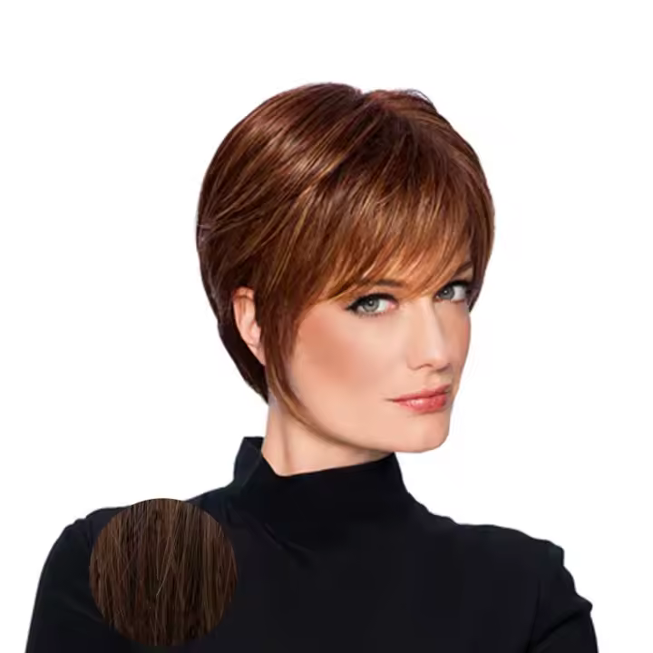 Hairdo Wispy Cut Peluca de Corte corto de color claro avellana - 1