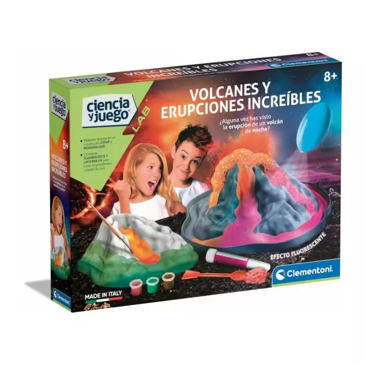 VOLCANES Y ERUCCIONES INCREIBLES DE CLEMENTONI - 1