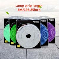Tira De Luces LED Neón Flexible De Silicona 5M 600 LEDs 12V Impermeable Para Decoración De Jardín Y Hogar Tubo De Cinta Luminosa - details 11