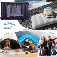4 almohadas inflables de viaje para acampar, almohadas inflables para acampar, almohadas de viaje con colon de aire para Playa y senderismo. - details 2