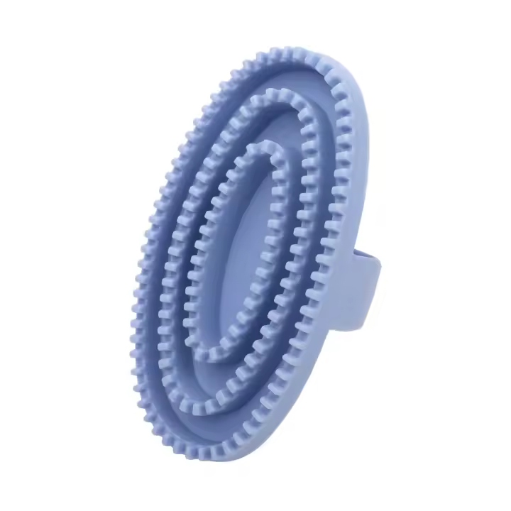 Cepillo De Baño Para Perros Y Gatos Con Cerdas De Masaje Flexibles Herramienta De Limpieza Para Mascotas Suministros De Mascotas - 1