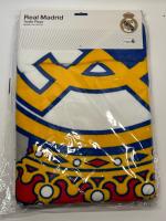 Toalla Playa Piscina infantil Real Madrid Oficial 70x140cm de microfibra para niños - details 1