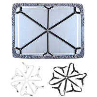 Soporte Ajustable Para Sábanas Con 12 Clips Elásticos Fijador De Manta Clip Rápido Para Fundas De Sábanas Y Edredones Antideslizante - details 3