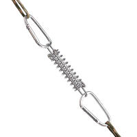 1-10Pcs/set Hebilla De Ropa De Viento De Acero Para Tienda De Campaña Con Gancho Fijo Y Clip De Karabiner Tensionador De Sombra Accesorios De Camping - details 7