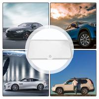 Espejo De Maquillaje Para Coche Con 3 Modos De Luz Y 60 LEDs Espejo De Vestíbulo Recargable ABS Aluminio Para Interiores De Coche - details 3