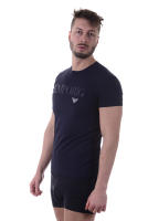 Camiseta Emporio Armani Cotton Man Azul Dark 1110357 P516 135 - details 1