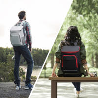 Mochila De Camping Aislada Y Sellada De 30L Para Pícnic Playa Y Excursiones Al Aire Libre Bolsa De Comida Tamaño Grande - details 4