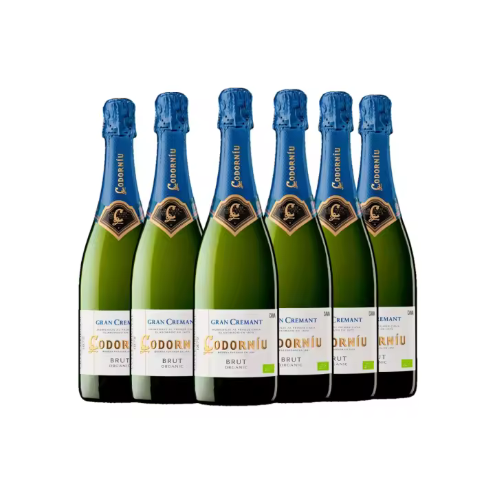 Codorníu Gran Cremant - Cava Brut - Caja 6 botellas 75cl - 1