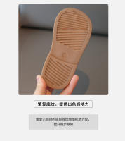 Sandalias De Verano Para Niñas Moda Bordada Transpirables Tallas Trueñas PU Cuero Cierre De Correa Flats Abiertos Para Playa Y Uso Casual - details 5