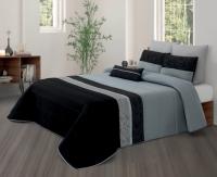 STARLEY-Colcha decorativa KELLY , con cojines relleno incluido,edredones cama edredon bouti calidad superior,Cómodo y duradero vale para Cama135/150cm Tamaño 250x260cm,Po 100%,Fabricadoliester en portugal - details 5
