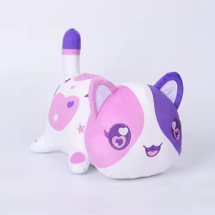 25cm/9.8in Meemeow Aphmau Felpa Meemeows Gato Felpa de Comida Rápida Gato Holloween Regalo DE LA Felpa de Navidad Dulces Trata de Gato Robot Gato Felpa - 1