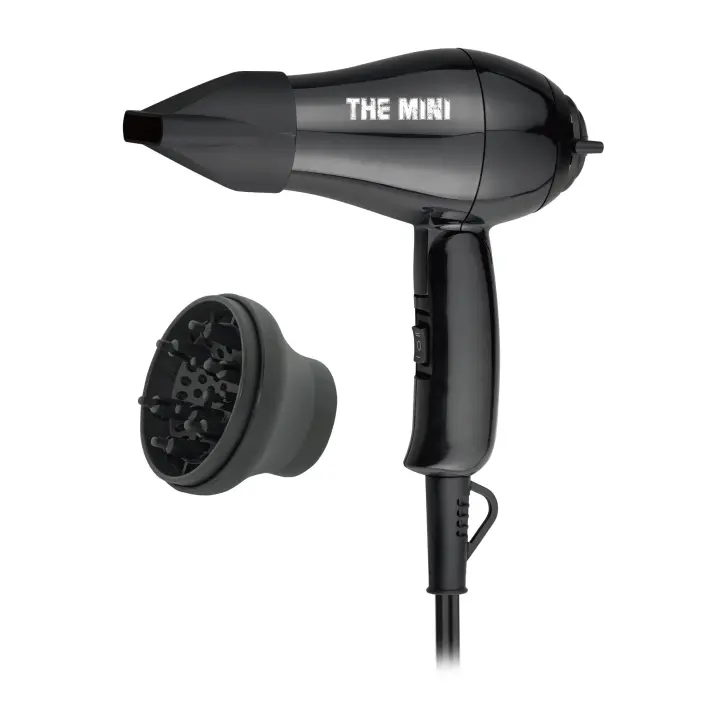 Secador de viaje plegable The mini Negro 1000w My hair - 1
