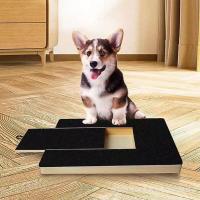 Tablero De Afilado De Uñas Para Perros Mueble De Gatos De Madera Protege Muebles Y Pisos Pull-Out Pet Nail Grinder Wooden Scratcher - details 11