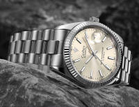 Reloj Mecánico Para Hombre CADISEN Lujo C3 Luminoso AR Cristal De Zafiro MIYOTA 8215 Resistente Al Agua 100M Regalo - details 14