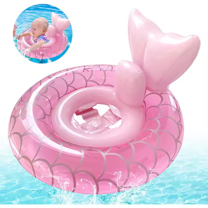 Anillo de natación para niños, boya de piscina inflable para niños, anillo de natación para bebés, asiento de piscina para bebés (adecuado para aproximadamente 0-5 años) - 1