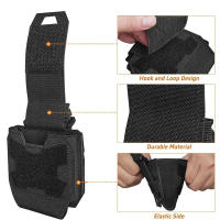 Bolsa De Malla 1000d Para Amarrejos De Manos Portador De Cadena Estándar Para Cinturón De Servicio Y Chaleco Verde Café Negro - details 2