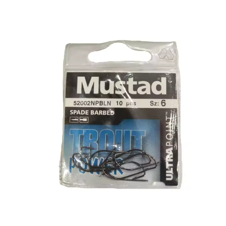 Anzuelo Mustad 52002NPBLN Accesorios Pesca Anzuelos y Triples Mustad - 1