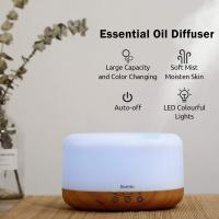 Humidificador de aromaterapia Premium 600 ML XL difusor de aceites Esenciales con Temporizador Remoto para Salas Grandes Home 18 Horas de operación Gran área de Cobertura - details 4