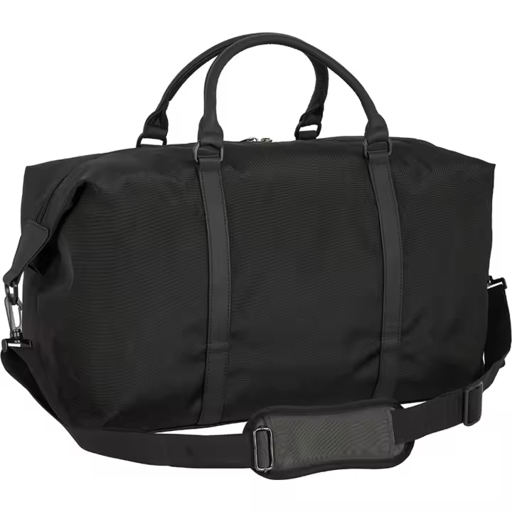 SAFTA  BOLSA DE FIN DE SEMANA SAFTA BUSINESS "BLACK" - Producto con Licencia Oficial - Material Duradero y Resistente - 1