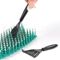 Limpieza De Cepillo Para Cabello Rizado 1PC Herramienta De Limpieza Mini Cepillo Plástico Desenredo Cabello Limpiador Ecológico - details 1