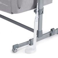 Kinderkraft NESTE UP Cuna Colecho para Bebé con Colchón, Cuna de Cabecera, Fácil ajuste de cama de padres, Ajuste de altura, Buena Circulación de Aire, Ruedas transportarás - details 4