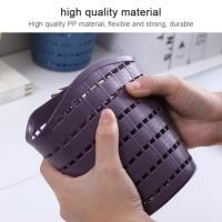 Cesta De Almacenamiento Colgante Para Baño Y Cocina Ecológica De Plástico Cesta De Ducha De Pared Para El Hogar - details 9