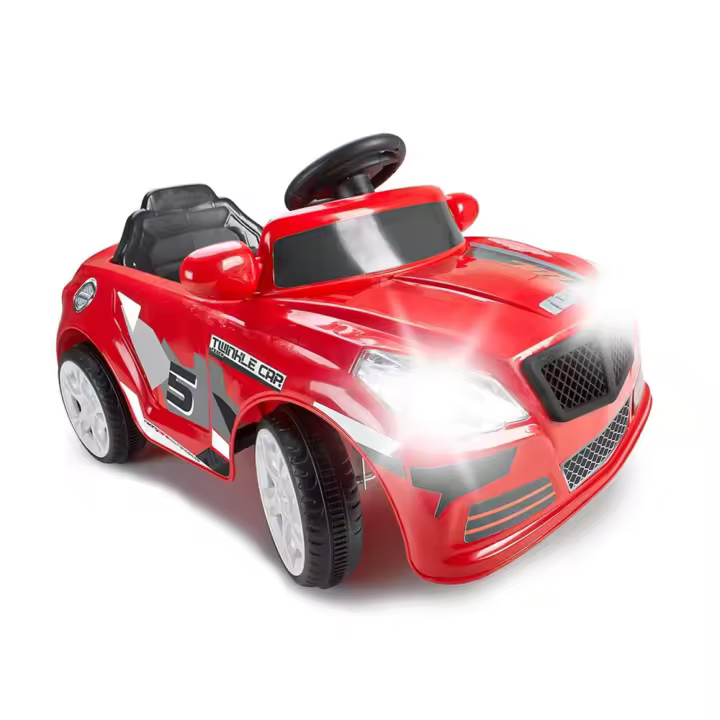 Coche bateria Radio control Twinkle Car 12V 45x56x94 cm (Feber 800012263) - 1