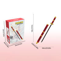 Bloques De Construcción De Espada Samurai Anime Clásico Katana Con Estuche Pequeño Juguete De Partículas Para Decoración De Escritorio Regalo De Fiestas Para Niños - details 8