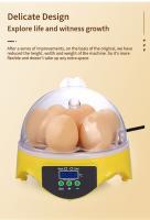 Incubador De Huevos Pequeño Para El Hogar Capacidad De 7 Huevos Automático Control De Temperatura Inteligente Para Pollos Pato Tortuga Y Pájaros - details 0