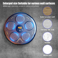 Entrenador de boxeo musical inteligente para niños y adultos, máquina de boxeo de respuesta electrónica LED, bolsa de arena colgante de pared, Compatible con Bluetooth - details 18
